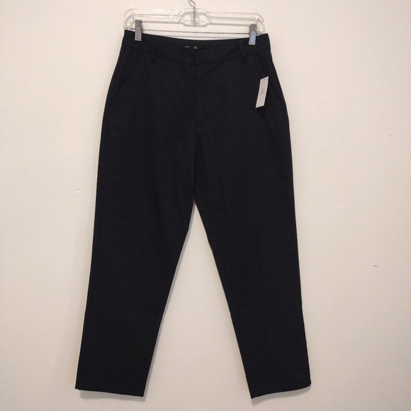 Volcom - So Chickie Highrise Crop Black Pants - Picture 3 of 16